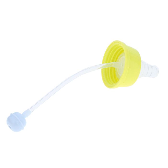 Силиконовая бутылочка для кормления, антиколиковая, 210 мл, от 0 мес., цвет жёлтый