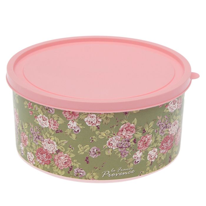 Коробка 2,6 л круглая "Прованс. FLEUR"