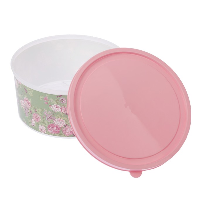 Коробка 1,9 л круглая "Прованс. FLEUR"