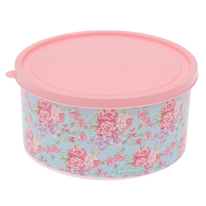 Коробка 1,9 л круглая "Прованс. FLEUR"