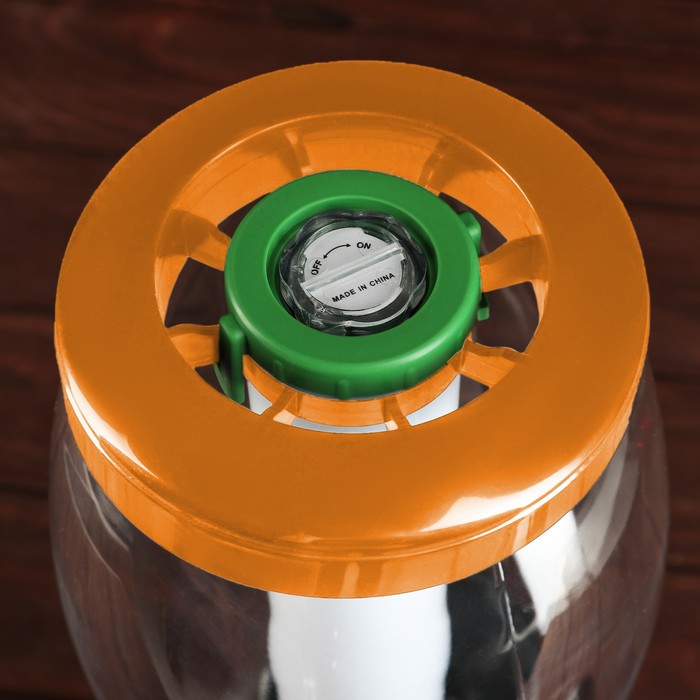 Башня пивная 1,5 л "Вавилон", цвет оранжевый