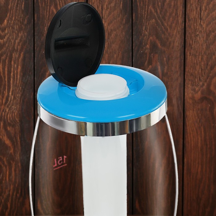 Башня пивная 1,5 л "Вавилон", цвет голубой