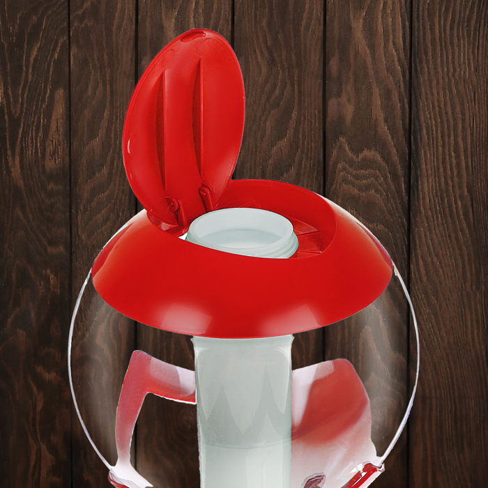 Башня пивная 1,5 л "Шар", цвет красный