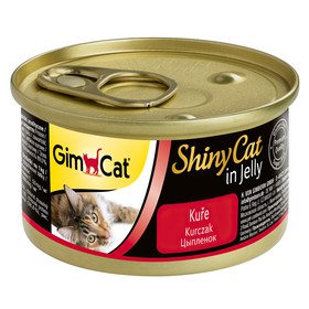 Влажный корм Gimpet Shiny Cat для кошек, с цыплёнком, 70 г
