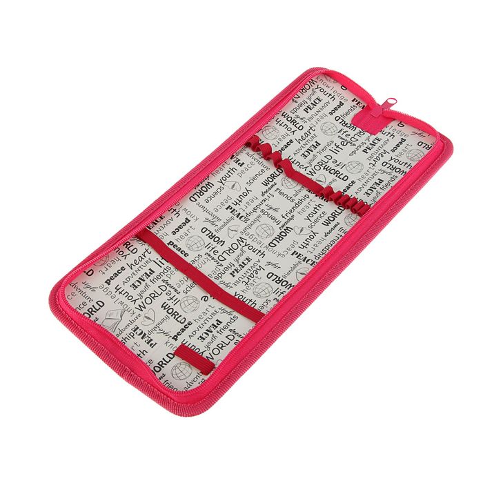 Пенал для кистей «Винтаж на джинсе», 340 х 70 мм, ламинированный картон, ПКК 08-5