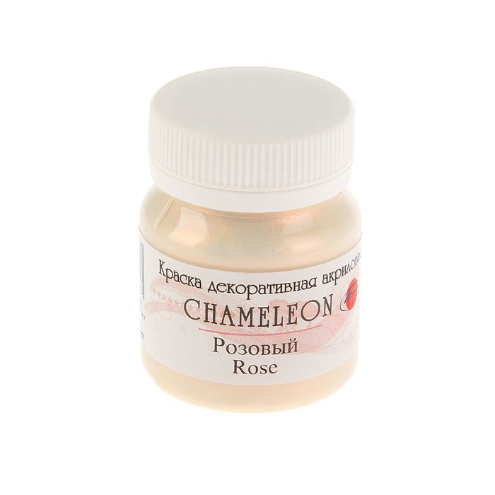 Краска акриловая Chameleon 50 мл ТАИР Хамелеон 0612151 Розовый