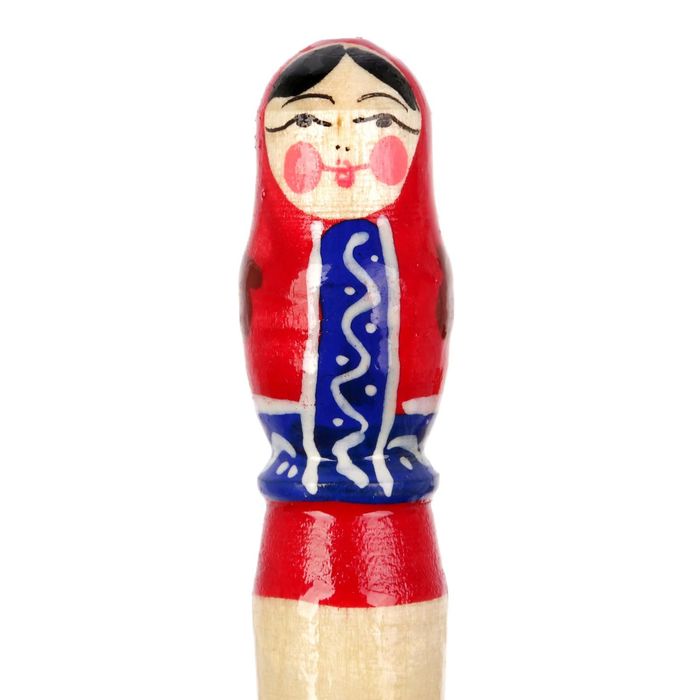 Ручка деревянная,матрешка "Север"
