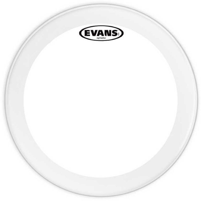 Пластик для бас-барабана Evans BD18GB3 EQ3 Clear 18"