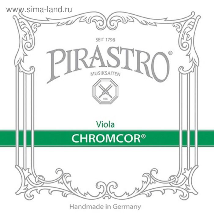 Комплект струн для альта Pirastro 329020 Chromcor Viola металл