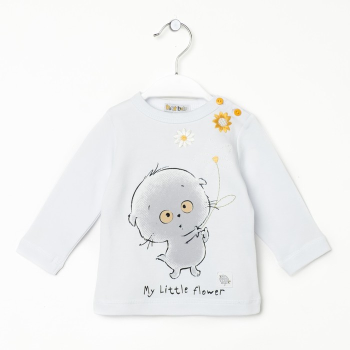 Джемпер детский, рост 74 см, цвет белый в316_М