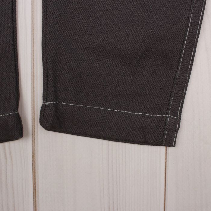 Брюки джинсовые "бананы", рост 74 см, цвет серый в528_М