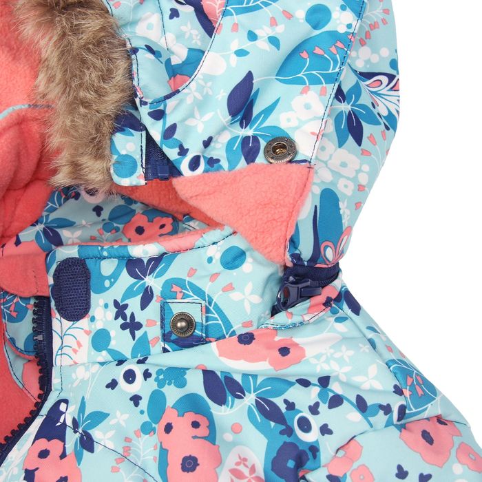 Комплект зимний (куртка, полукомбинезон) Сказки леса, рост 98 см, цвет голубой W16107