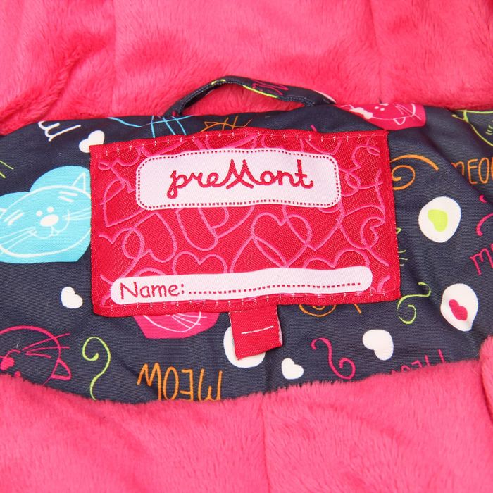 Комбинезон зимний для девочки AmoreMew, рост 68 см, цвет тёмно-синий W16101_М