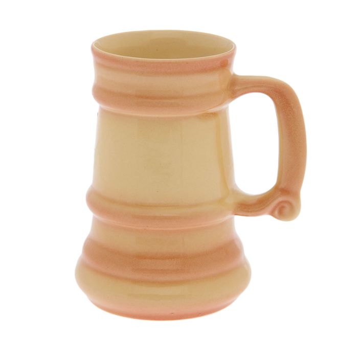 Кружка-сувенирная "Пивная" малая (1 СОРТ) 700 мл бежевая