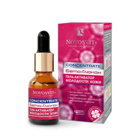

Гель-активатор молодости кожи Novosvit concentrate бета-глюкан, 25 мл