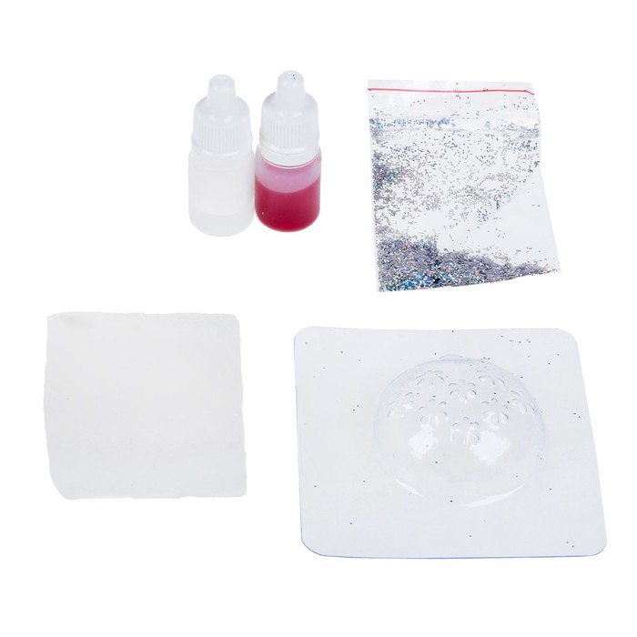 Мыло своими руками "Ёлочный шар"