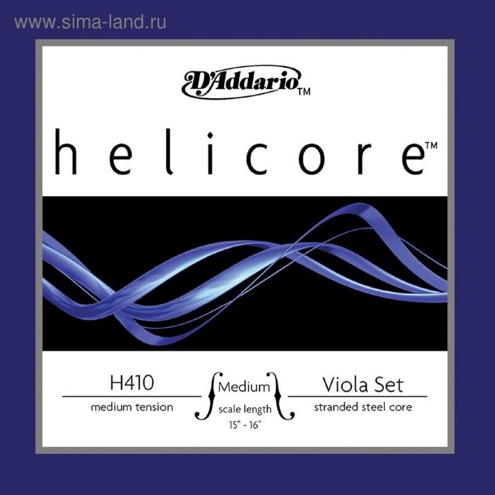 Струны для альта D'Addario H410-MM Helicore
