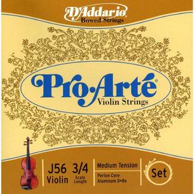 

Струны для скрипки D'Addario J56-3/4M Pro-Arte, среднее натяжение