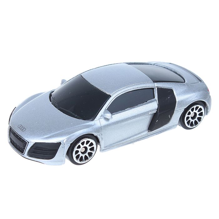 Машина металлическая Audi R8 V10, масштаб 1:64, без механизмов, 2 цвета, МИКС
