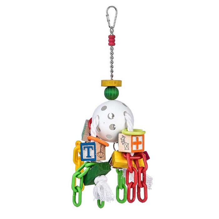 Игрушка для птиц "Игровой мяч" 45.75 x 20 x 10 см