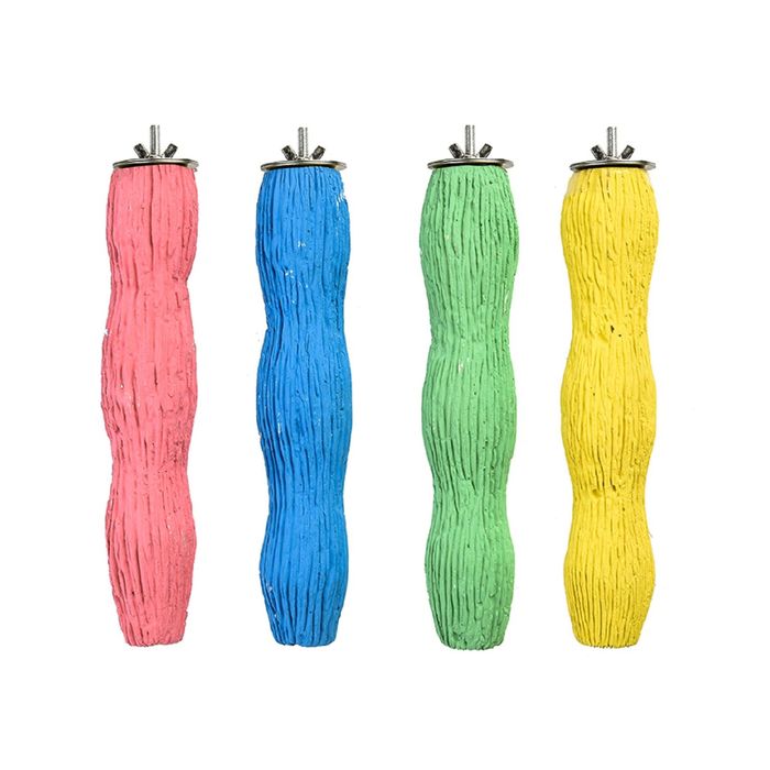 Игрушка для птиц "Кальциевая жердочка L" 21.5 х 4.5 см