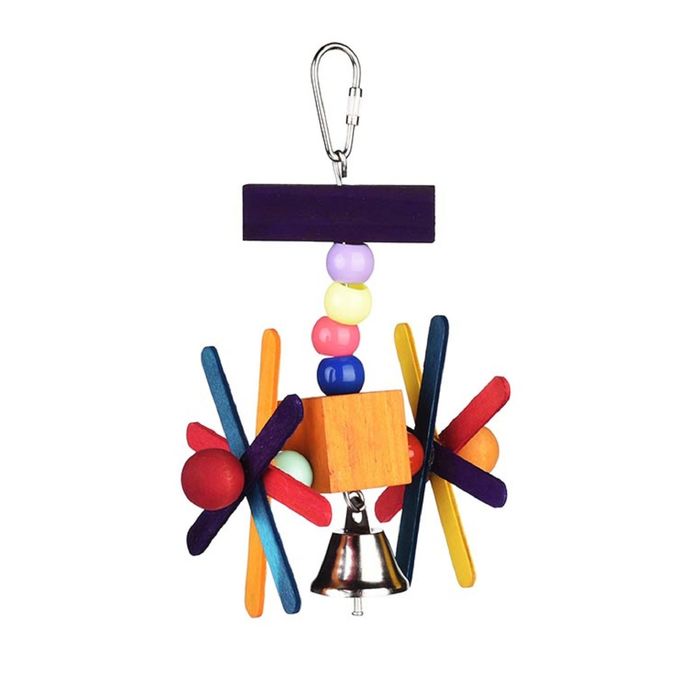 Игрушка для птиц "Летающие колеса" 16.5 x 10.2 см