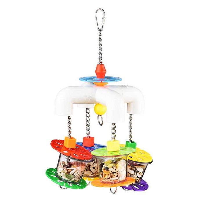 Игрушка для птиц "Фуражная карусель" 29 х 17 см