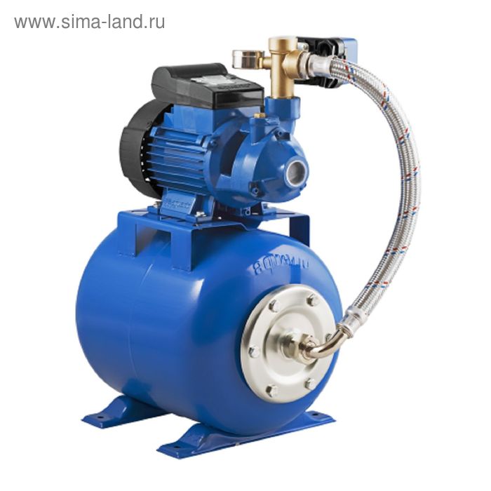 фото Насосная станция aquario auto adb-60, 760 вт, 55 л/мин, напор 40 м, бак 18 л