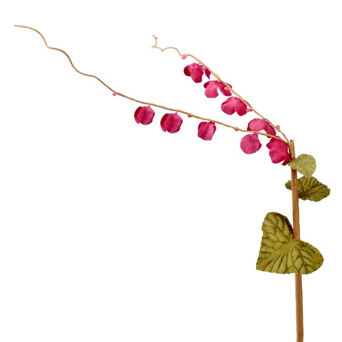 Декоративный цветок "Ветвь", коралловое вино