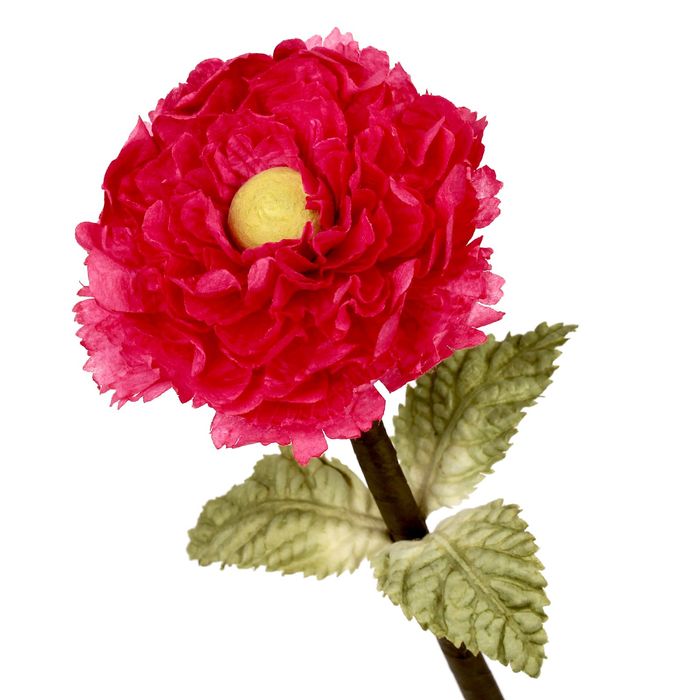 Декоративный цветок "Розовый георгин"