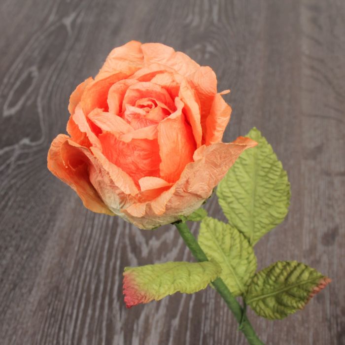 Декоративный цветок "Чайная роза"