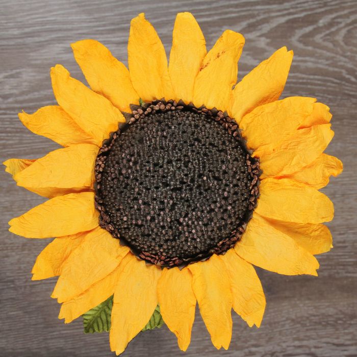Декоративный цветок "Подсолнух"