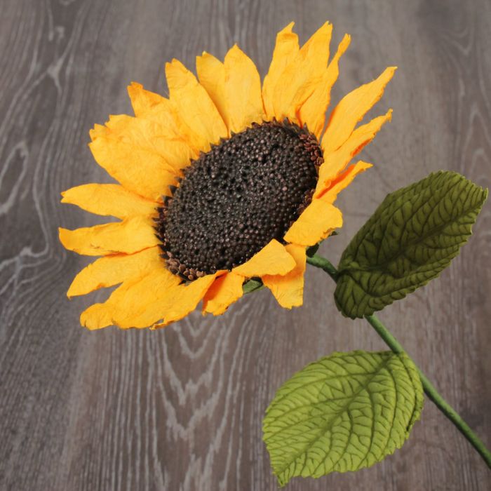 Декоративный цветок "Подсолнух"