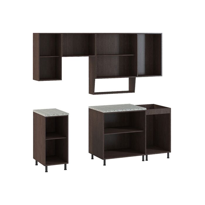 Кухонный гарнитур София, 2300 мм, цвет лайм