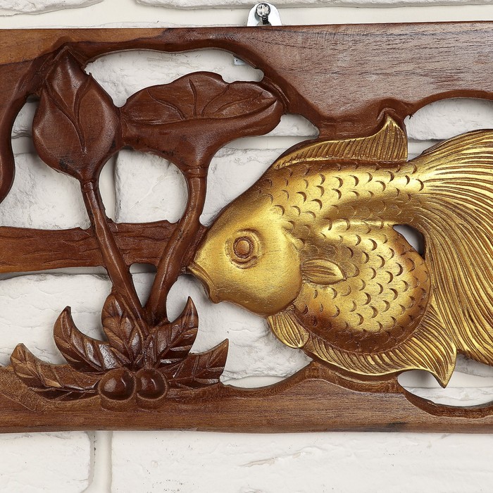 Пано дерево "Пруд", 19x14 см, МИКС