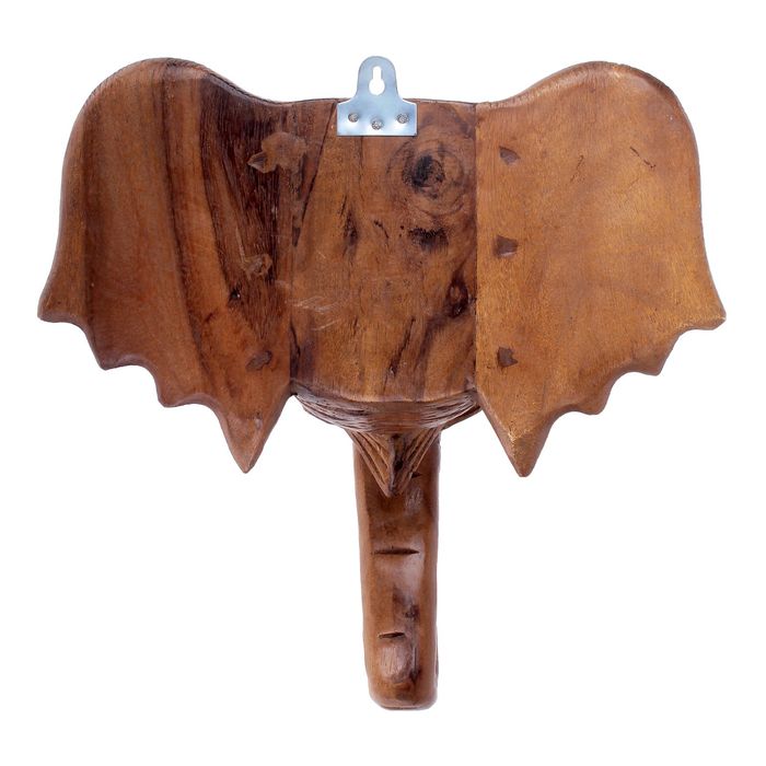 Панно "Голова слона хобот вверх"