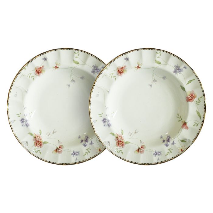 Набор из суповых тарелок "Флёр", 2 предмета, 23 см
