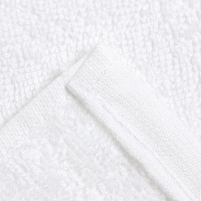 Полотенце махровое "Экономь и Я" 30*60 см фуксия, 100% хлопок, 340 г/м2