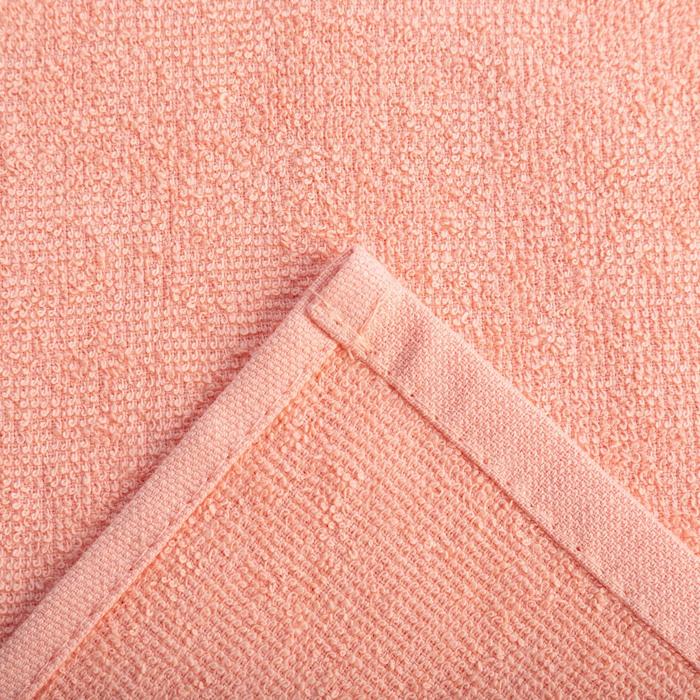 Полотенце махровое "Экономь и Я" 30х30 см бордо, 100% хлопок, 340 г/м2