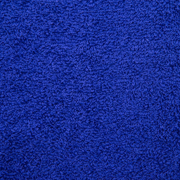 Полотенце махровое "Экономь и Я" 70*130 см синий, 100% хлопок, 340 г/м2