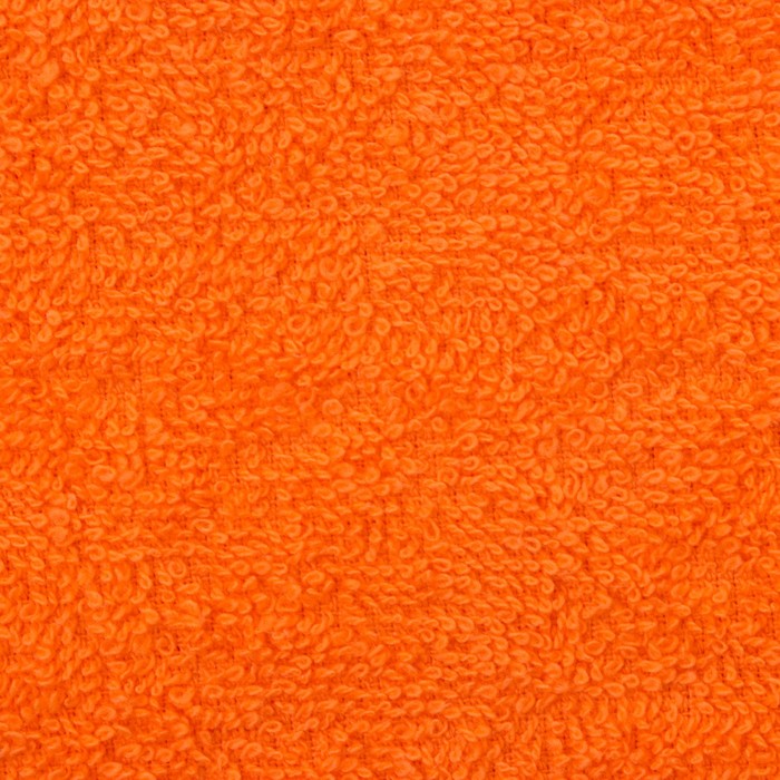 Полотенце махровое "Экономь и Я" 70*130 см оранжевый, 100% хлопок, 340 г/м2