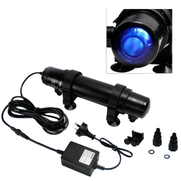 Стерилизатор УФ Hopar 55Вт, для аквариумов больше 1500л, кабель 5м, вход /выход от 10 до 19мм   1898