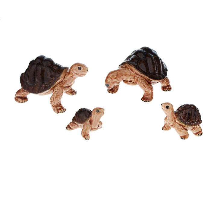 Сувенир "Семейка черепашек", набор 4 шт.