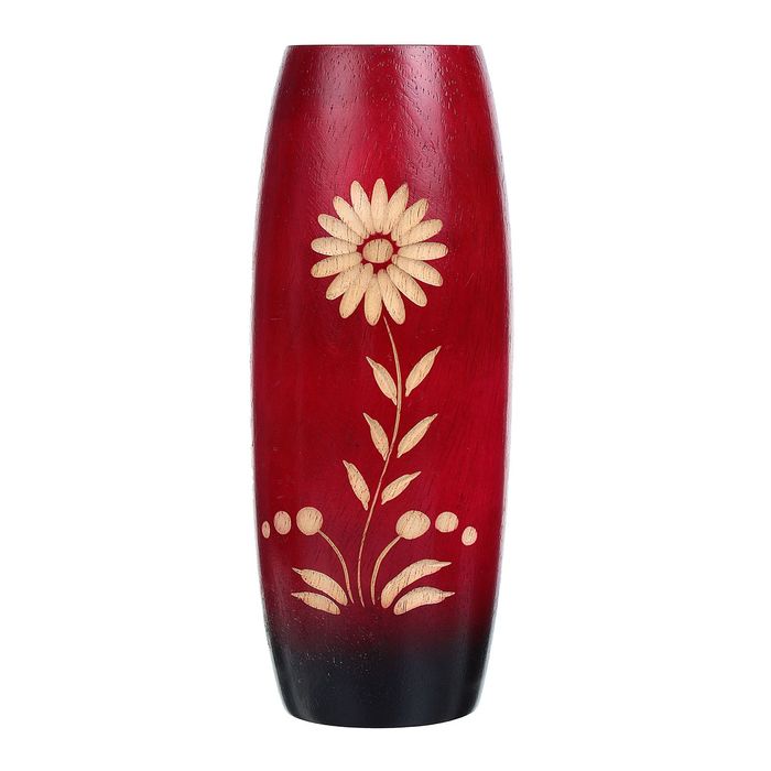 Ваза "Ромашка на розовом"