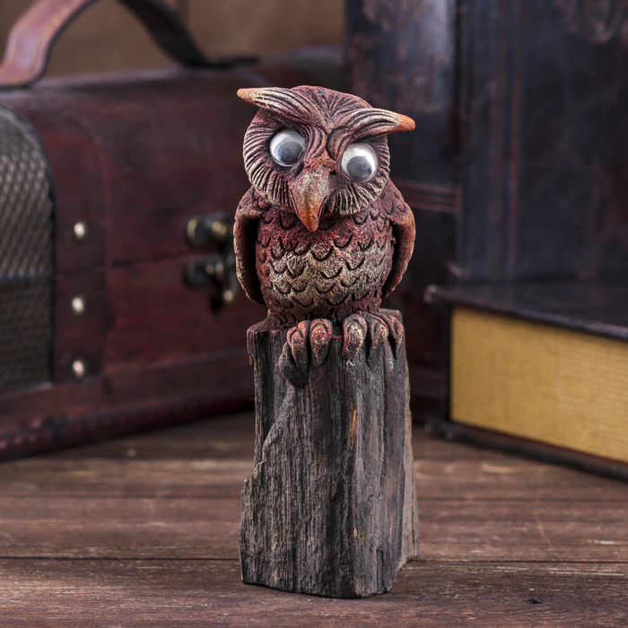 Сувенир "Сова на коряге"