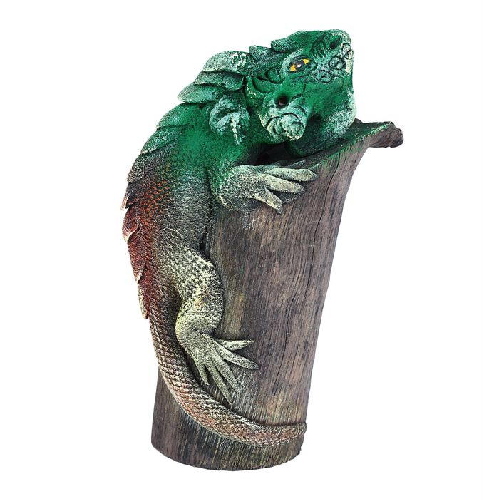 Сувенир "Игуана на коряге", МИКС