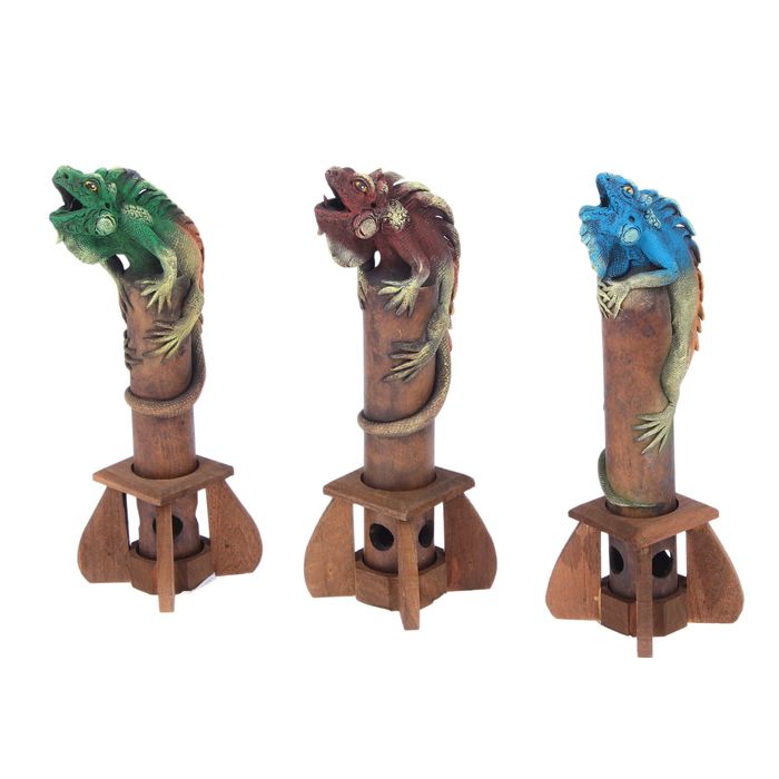 Подставка под благовония "Игуана", МИКС