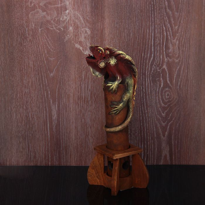 Подставка под благовония "Игуана", МИКС