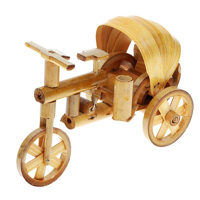 Сувенир "Рикша" с подставкой для ручек