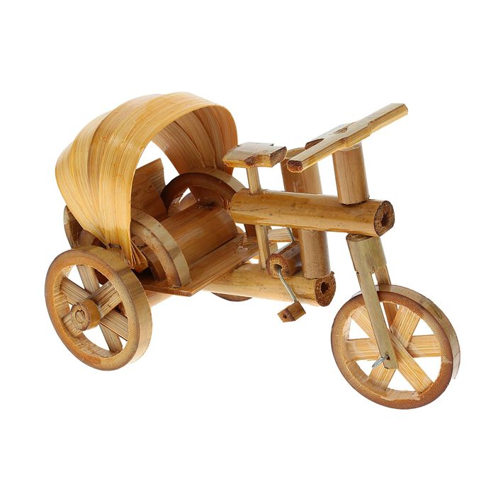 Сувенир "Рикша" с подставкой для ручек